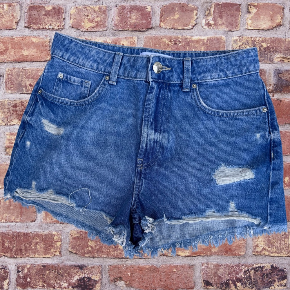 Denim Distressed Women's Shorts